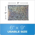 thumbnail image 3 of Quality Park Holographic Metallic Bubble Mailer, 6 x 9 inches Size (#0 Size), Water Resistant Poly, Redi-Strip Peel off Closure, Holographic, 30 Pack, 3 of 7