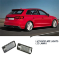 thumbnail image 2 of 2X Car LED License Number Plate Light Lamp White for A3 S3 8P A4 B6 B7 A5 A6 4F A8 S8 C6 Cabriolet, 2 of 4