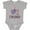 AC-Heather Grey, variant on Inktastic First Birthday Unicorn for Girl Girls Baby Bodysuit