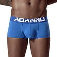 thumbnail image 2 of Ketyyh-chn99 Men's Underwear Men's Fashion Briefs Boxer Briefs Breathable and Soft Fashion Design Blue,2XL, 2 of 2