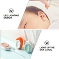 Tersarium 1Pc LED Lighting Earwax Spoon Safe Earwax Remover Tool Baby Care Ear Spoon(Random