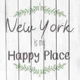 thumbnail image 3 of Kimberly, Allen 12x12 Black Modern Framed Museum Art Print Titled - My Happy Place NY, 3 of 5