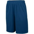thumbnail image 3 of Augusta Sportswear Youth Training Shorts with Pocket - Navy, S, 3 of 3