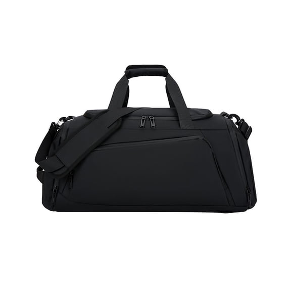 yotijay Travel Duffle Bag Gym Duffel Bag for Men Black Luggage Bag Business Trip Fitness