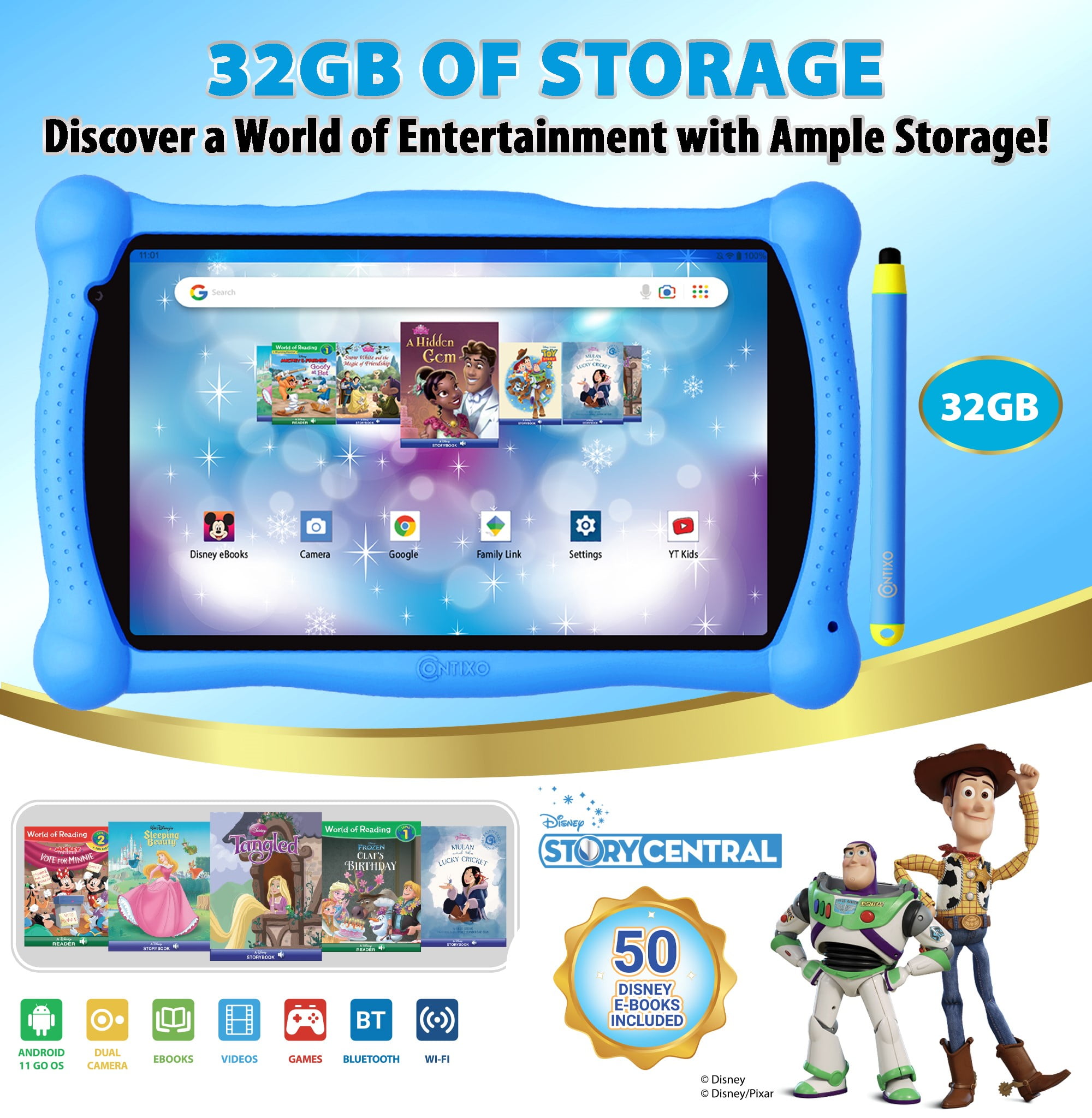 Luxury Touch KIds TAB E2 - Tablette éducative Enfant 6GB / 128GB