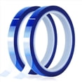 thumbnail image 3 of 6 Rollos de 10 mm X 33 M (108 Pies) Cinta Transferencia Azul Cinta Transferencia de para Prensa de SublimacióN de Sin Residuos y Vinilo de Transferencia de, 3 of 5