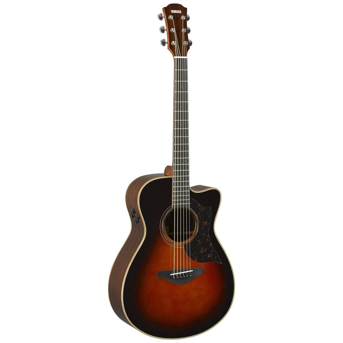 Yamaha A-Series AC3R Concert Cutaway Acoustic-Electric Guitar Tobacco Brown Sunburst
