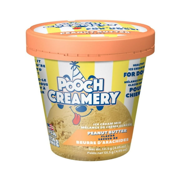 Pooch Creamery Peanut Butter Ice Cream Mix for Dogs 9.5L