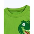 thumbnail image 3 of Conjunto de pijamas para niños, 2 piezas, manga corta, ropa de dormir Green4T esquí esquí Gafas de esquí, 3 of 5