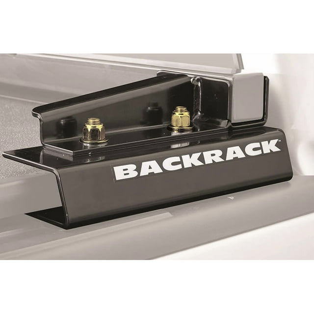 Fits 2019-2023 Ford Ranger BackRack Headache Rack Mounting Kit 50311 For Back Rack Headache Racks; Black; Works With Wide Top Tonneau Cover; With Rail Plates/Hardware