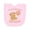 AD-Pink, variant on Inktastic Beary First Birthday 2026 Teddy Bear Newborn Bib