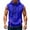 Blue, variant on Zip Up Hoodie for Men Sleeveless Sweatshirts Drawstrings Hooded Running Solid Pullover Zipper Big and Tall Lightweight Loose Fit Tank Tops Black XL