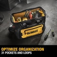 thumbnail image 3 of Bolsa de herramientas DEWALT resistente al agua con fondo duro de 40 cm DWST560103, 3 of 9