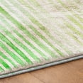 thumbnail image 5 of Addison Rugs Dream Shag Premium Machine Washable Transitional Stripes Green Rectangle Rug, 8' x 10', 5 of 8
