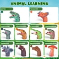 thumbnail image 2 of Juego de 10 divertidos muñecos con forma de cabeza de dinosaurio, 2 of 9