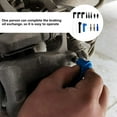 thumbnail image 4 of Minkissy Assorted Color 16Pcs Plastic Car Brake Fluid Exchange Tool Connector for Brake Bleeding, 4 of 8
