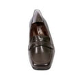 thumbnail image 2 of PEERAGE Ida Women Extra Wide Width Penny Loafers BROWN 7.5, 2 of 6