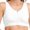 White, variant on Womens Emilia Seamless Post-Surgical Pocketed Bra rose nude size 44/46