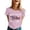 n-556Pink2668, variant on CUSTG Women O-Neck T-Shirts Graphic T Shirt Anniversary Letter Print Casual Round Neck Tee Tops For Daily Wear 4th Of July Classic Fashion Steetwear