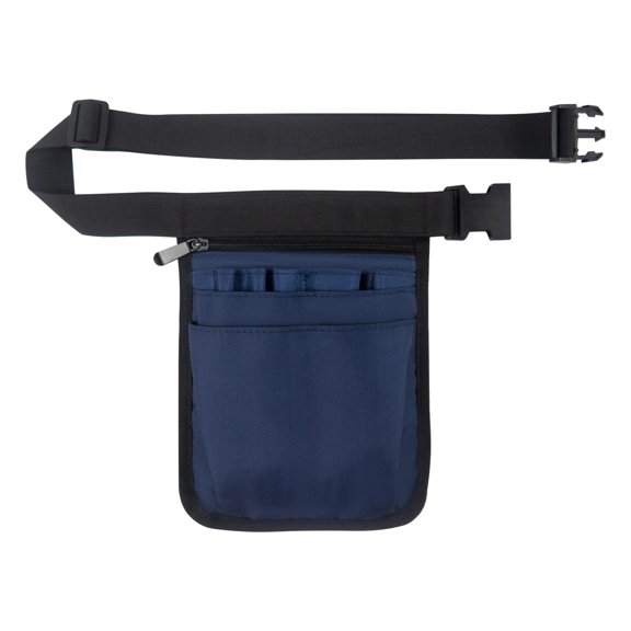 FITYLE Nurse Fanny Pack Nurse Organizer Belt Nylon Portable Adjustable Nurse Utility Organizer Hip Bag for Pens Tool Men Women Nurse Dark Blue
