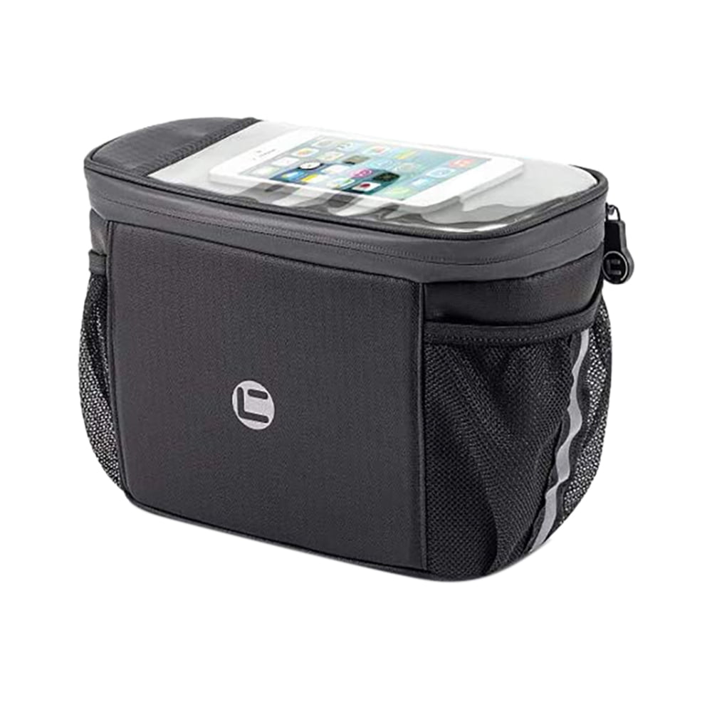 Bike Handlebar Bag Bike Front Phone Bag Cooler Storage Pouch Cycling Accessories for Outdoor