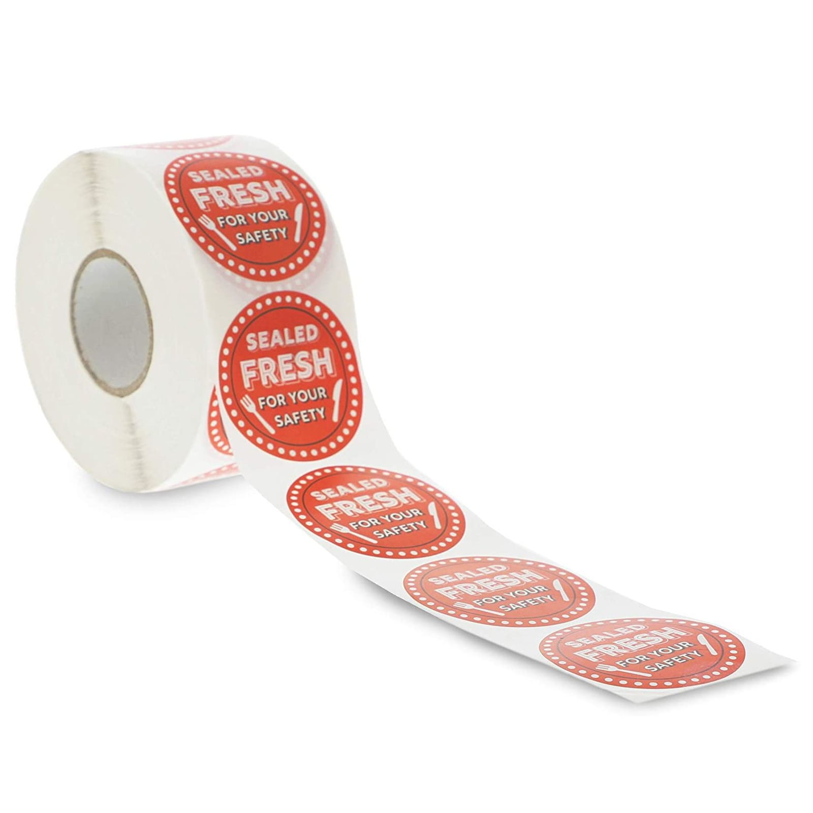 1000 Pieces Tamper Evident Labels for Food Delivery, Sealed Fresh for Your  Safety Stickers, 2 in
