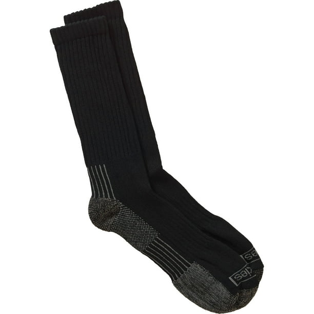 Genuine Dickies dickies men's heavyweight cushion crew sock, 3 pack