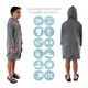 thumbnail image 2 of Parka Polar Deportiva para Niños/as, Impermeable, interior de flannel. 4 a 14 años, 2 of 5