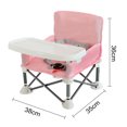 thumbnail image 4 of CSChome Compact Folding Chair Baby Outdoor Beach Chair with Non-Slip Pads High Stability Strong Load-Bearing Folding Chair, 4 of 6