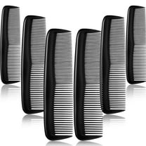 Leinuosen 24 Pieces Hair Combs Set Plastic Hair Comb for Women and Men, Fine Dressing(Black)