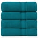 thumbnail image 1 of Juego de toallas de baño LANE LINEN Luxury, 100% algodón, paquete de 4 unidades Sea Port, 1 of 8