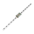 thumbnail image 2 of Miniature Linear Rail Guide 12mm Width 350mm Length Slide Block, Interchangeable, Lubrication System, Precision Movement, 2 of 7