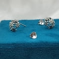 thumbnail image 2 of Hollow Sunflower Earring Floral Earring Stud Flower Stud Dainty Earrings Minimalist Handmade Gift Studs with Pushback 925 Sterling Silver, 2 of 7
