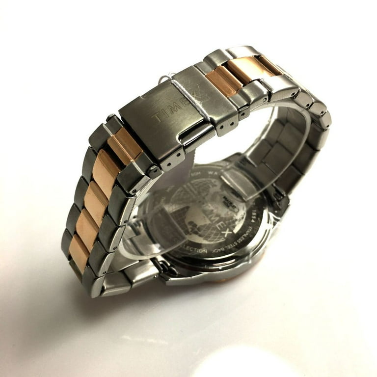 Men's Timex Essex Avenue Quartz Silver Watch TW2V43100 - Walmart.com