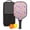 Black-4, variant on Pickleball Paddles Set Of 1, Fiberglass Surface, Sweet Candy Print, 1 Paddle, 2 Balls & Bag