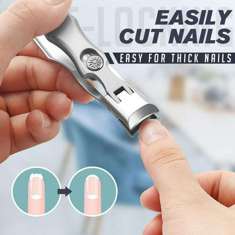 Ultra-thin Portable Splash proof Nail Clippers fingernail trimmer