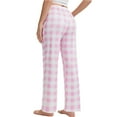 thumbnail image 3 of Rosa Junio Comfy Pajama Pants for Women, Stretch Drawstring Lounge Pants with Pockets, Soft Casual Pjs Sleep Bottoms, 3 of 6