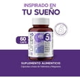thumbnail image 2 of Multivitaminico LIFEED5 para 60 días Valeriana Pasiflora Magnesio Manzanilla Vitamina B6, 2 of 7