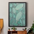 thumbnail image 6 of Blue Orbs II Premium Framed Print, in Gold, Black, or Silver - Ready to Hang, 6 of 9
