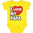 thumbnail image 3 of Inktastic I Love My Papa Boys or Girls Baby Bodysuit, 3 of 5