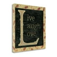 thumbnail image 2 of Tangletown Fine Art 'Live  Laugh  Love'   Textual  Art  on  Canvas, 2 of 2
