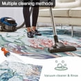 thumbnail image 5 of Turquoise Carbs Coastal Outdoor Rug for Patio/Deck/Porch, Non-Slip Large Area Rug 3 x 5 Ft, Nautical Summer Beach Coral Jellyfish Indoor Outdoor Rugs Washable Area Rugs, Camping Rug Carpet Runner, 5 of 8