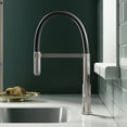 thumbnail image 5 of Troyes Single Handle, Pull-Down Kitchen Faucet in Brushed Nickel, 5 of 11