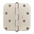 thumbnail image 1 of 4 in. x .63 in. Radius Satin Nickel Hinge, 1 of 1