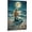 Frame-style, variant on Enchanting Blonde Mermaid Canvas Wall Art, Fantasy Ocean Beach Decor with Full Moon, Seascape Poster for Living Room Bedroom Home Decoration