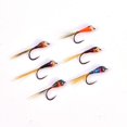 thumbnail image 1 of 6PCS Tungsten Nymph Beadheads Fly Trout Grayling Trout Fishing Quick Sink Fly He Qiyong unisex, 1 of 2