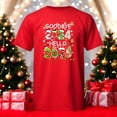 thumbnail image 3 of Playera Con Estampado De Goodbye 2024 Hello 2025 Fin De Año Año Nuevo Color Rojo Talla Grande Marca Emil SaEs, 3 of 4