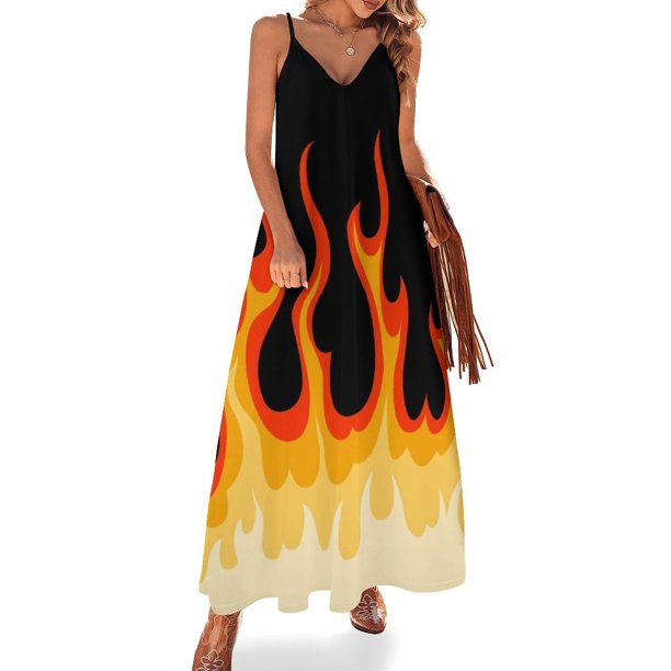 Nuevo vestido sin mangas Fire Hot Rod, vestidos de mujer para ocasiones especiales, vestidos largos con velo