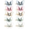 thumbnail image 4 of OUNONA 10Pcs Small Butterfly Hair Clips Comfortable Hair Styling Accessories with Beautiful Design, 4 of 8