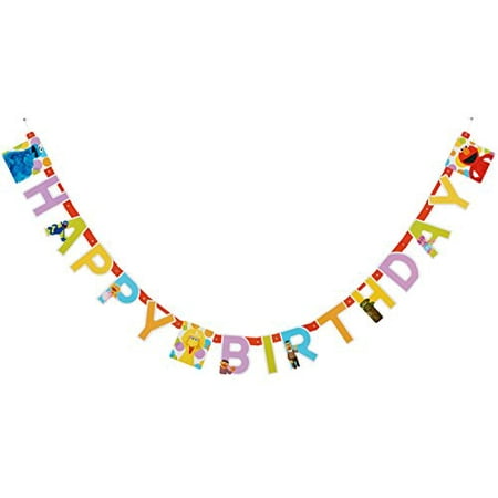 Elmo Birthday Party Banner Party Supplies Walmart Com